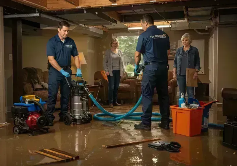 Basement Water Extraction and Removal Techniques process in Sullivan County, IN